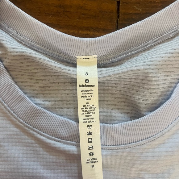 lululemon athletica Light Gray Tank Top - Picture 2 of 3